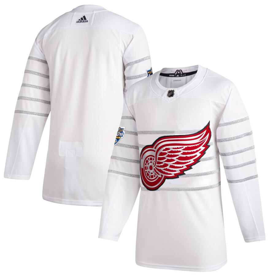 Men Detroit Red Wings Adidas White 2020 NHL All Star Game Authentic Jersey
